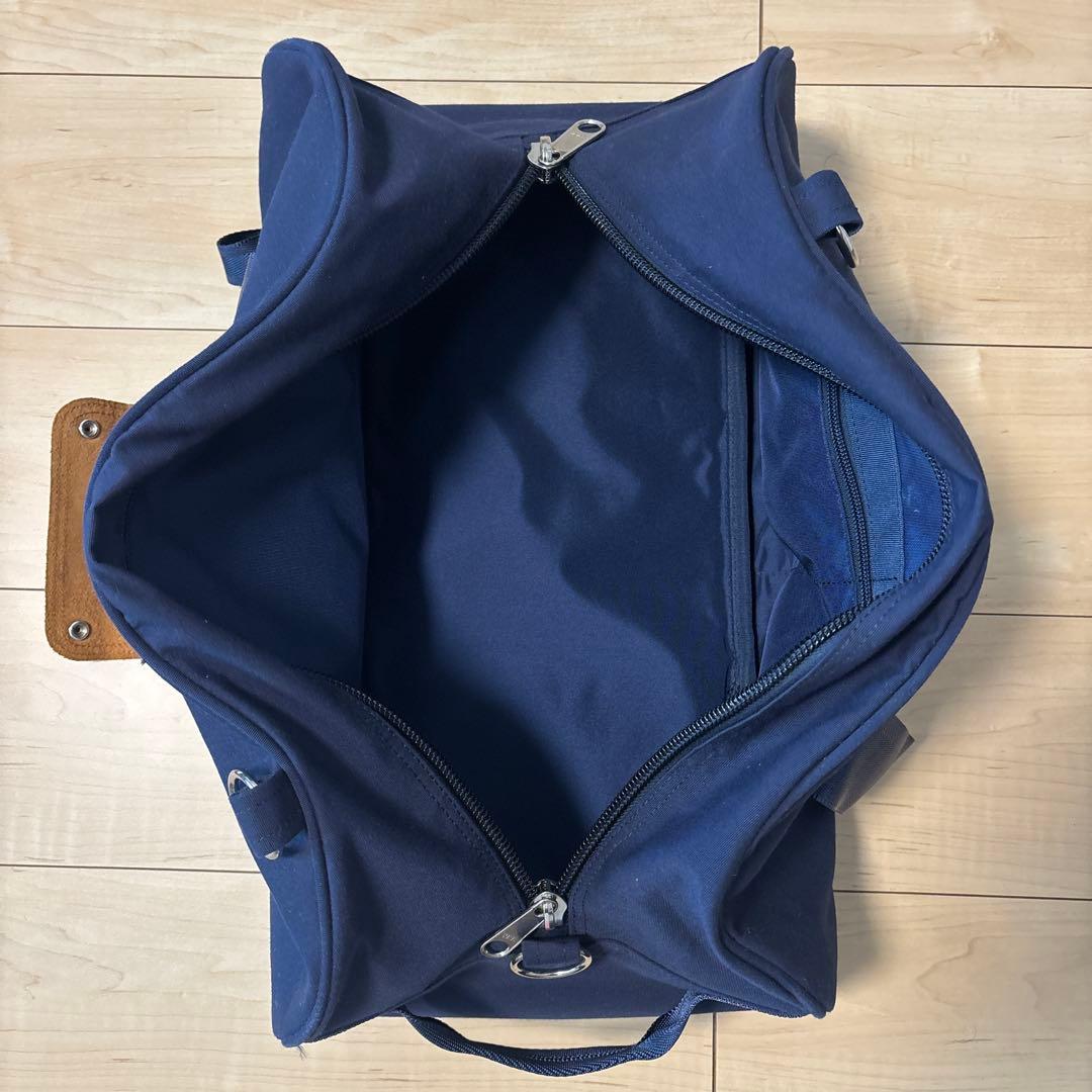 【美品】THE NORTH FACE ボストンバッグ ネイビー