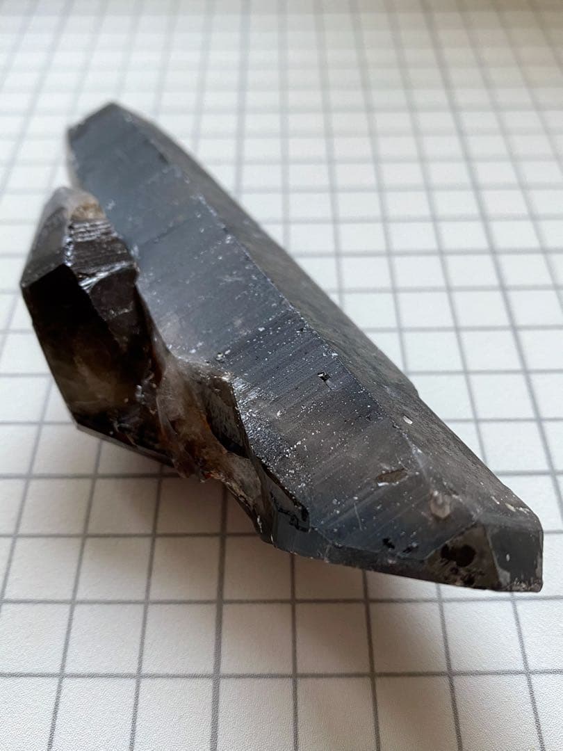 モリオン　ダブルポイント　タビュラークリスタル　ファントム　天然石　ワンド