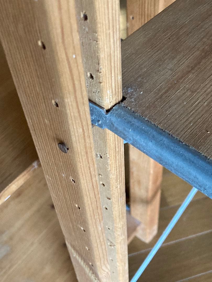 無印良品　木製3段シェルフ 2つ　(幅83㌢　奥行39㌢　高さ80㌢)