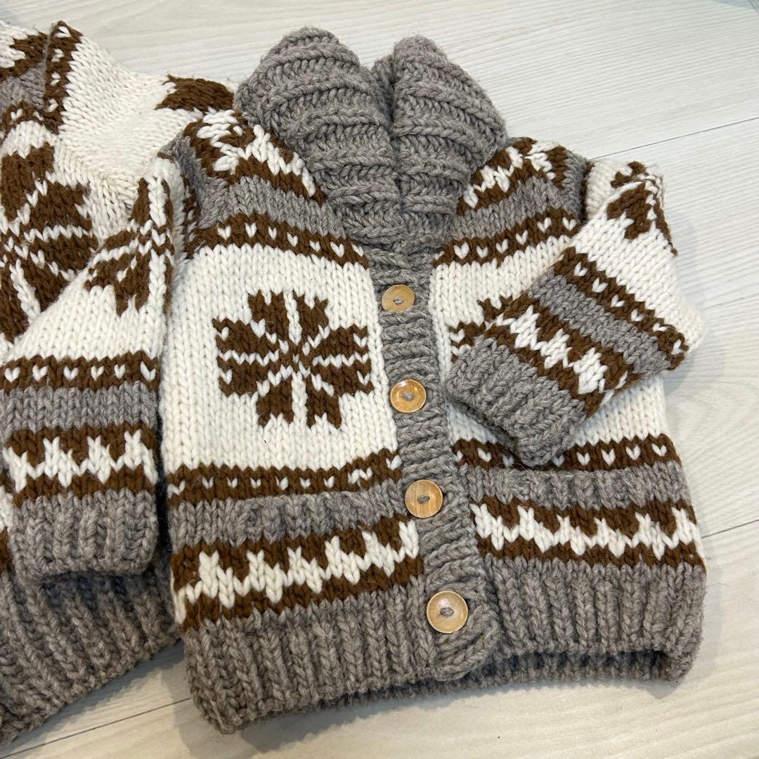 todayful カウチンニット　親子　お揃い