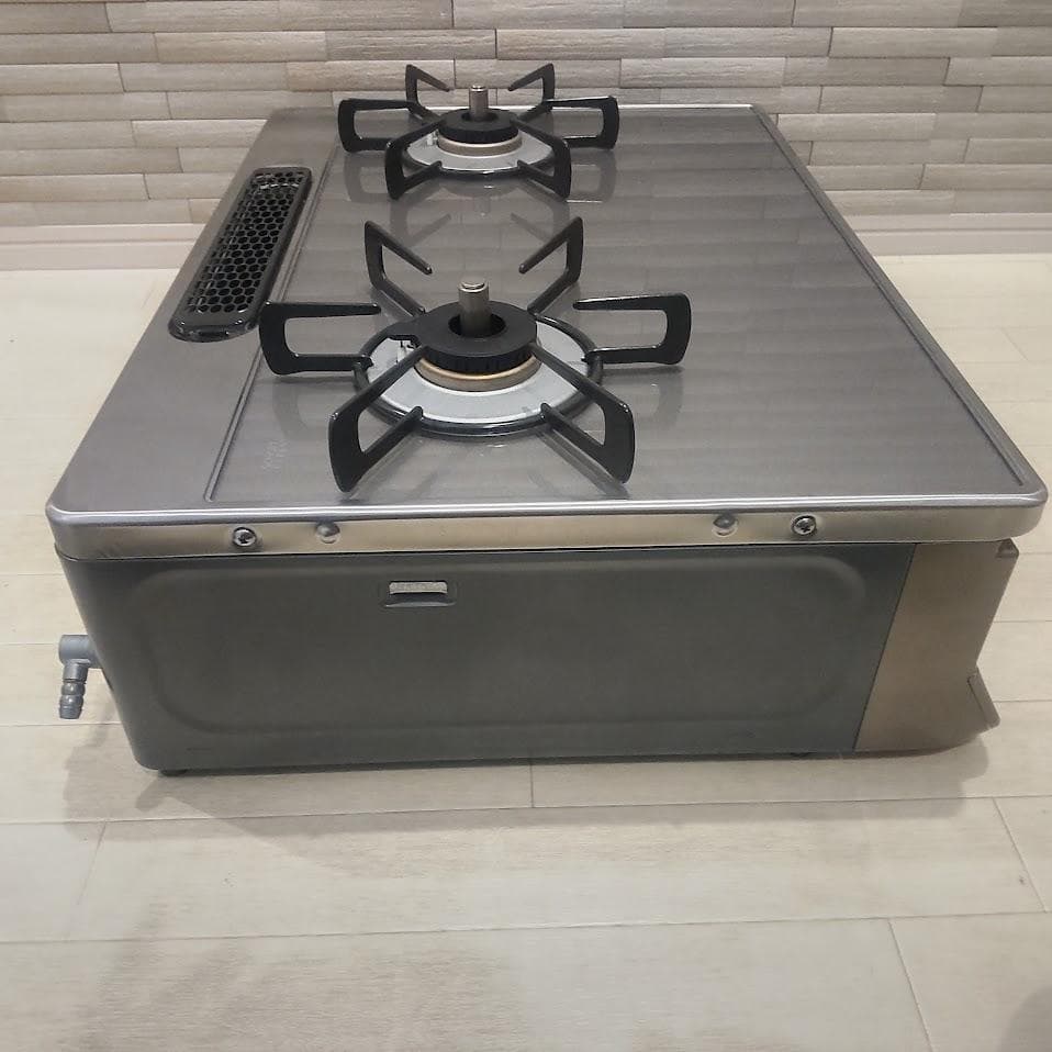 ★ココットプレート付★ リンナイ ガスコンロ ラクシエプライム 都市ガス ほぼ新