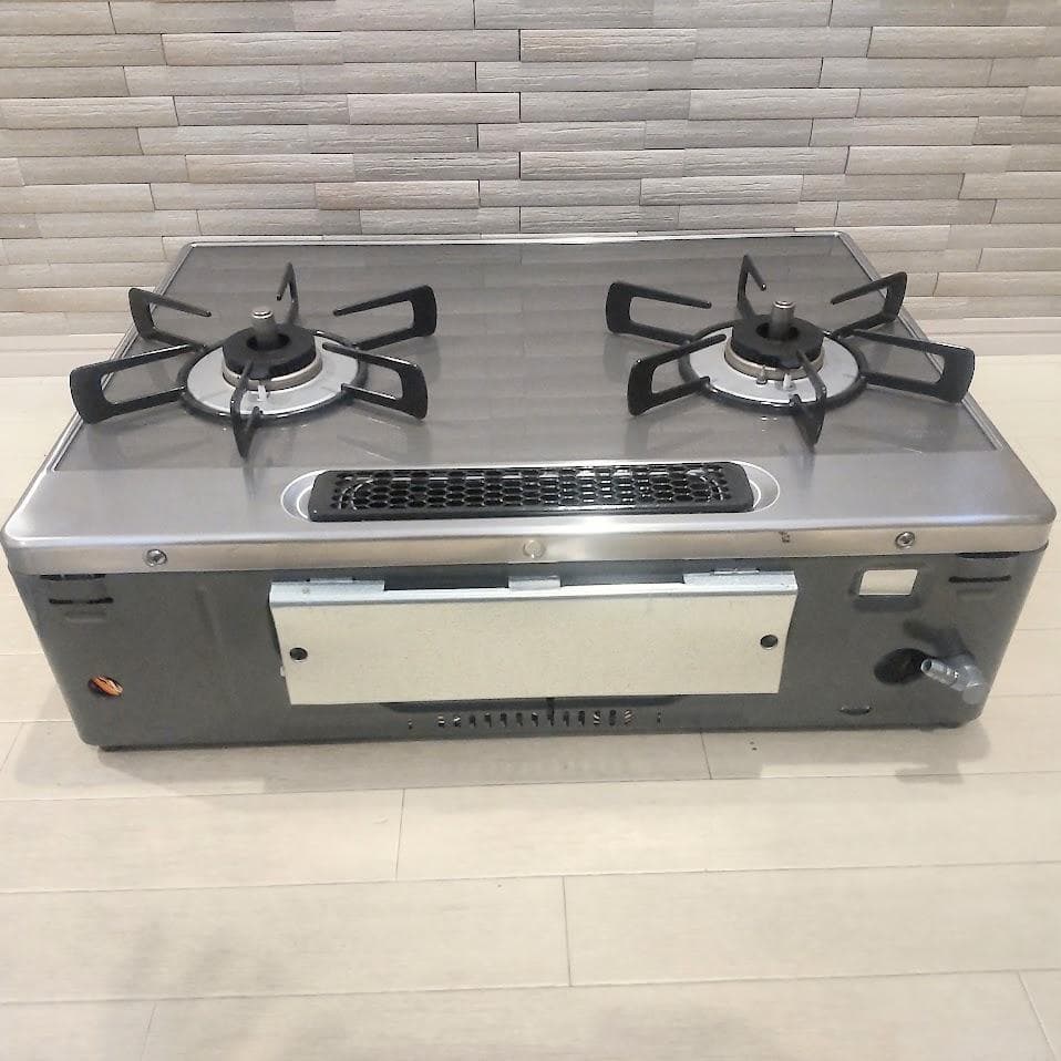 ★ココットプレート付★ リンナイ ガスコンロ ラクシエプライム 都市ガス ほぼ新