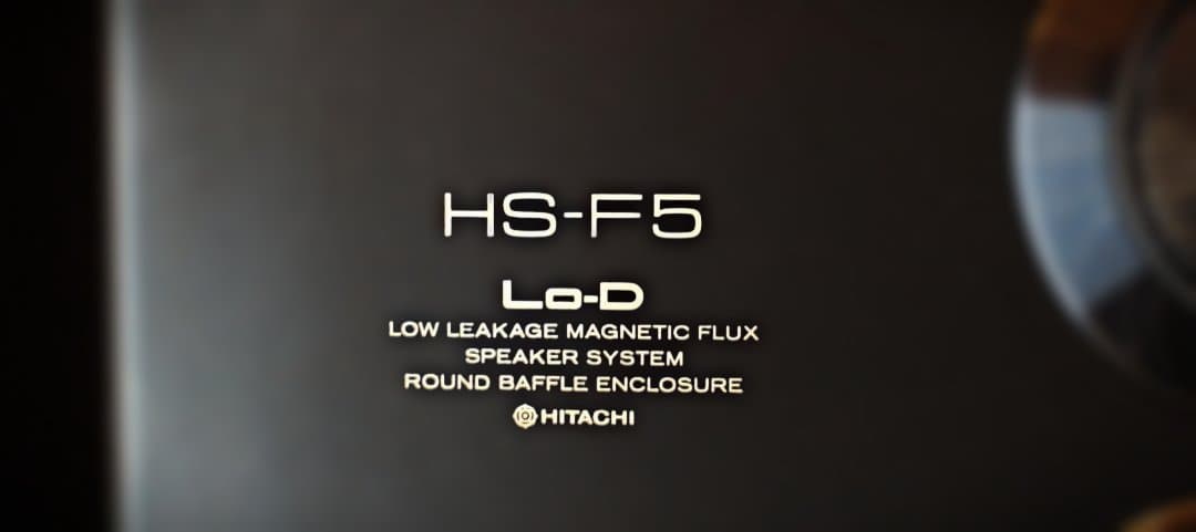 【超美品】日立 HITACHI Lo-Dスピーカーシステム：HS-F5　整備良品