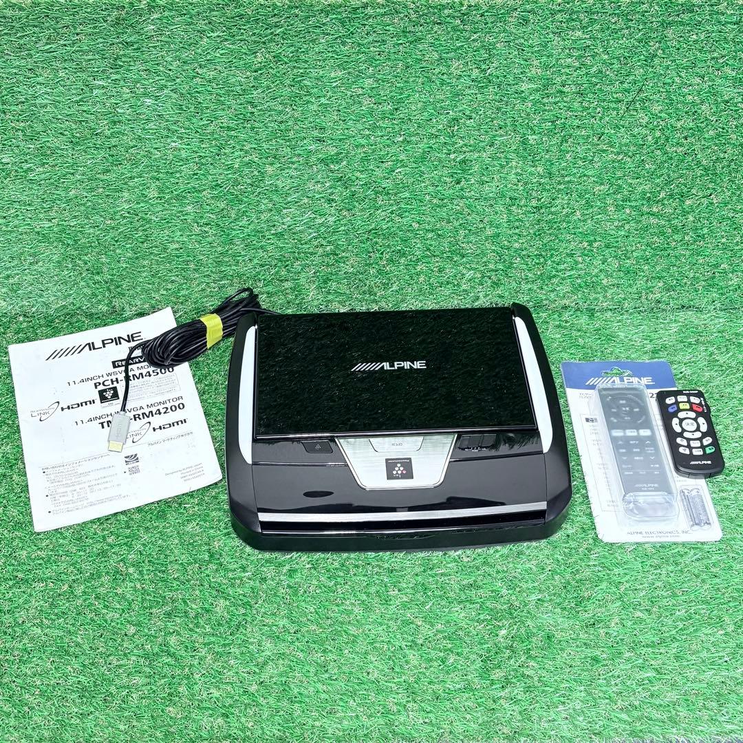 ALPINE フリップダウンモニター PCH-RM4500 11.4インチ