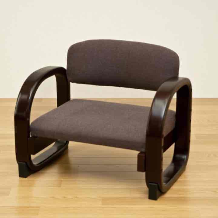 ラクラク座椅子　Fabric　BR/FL/GR