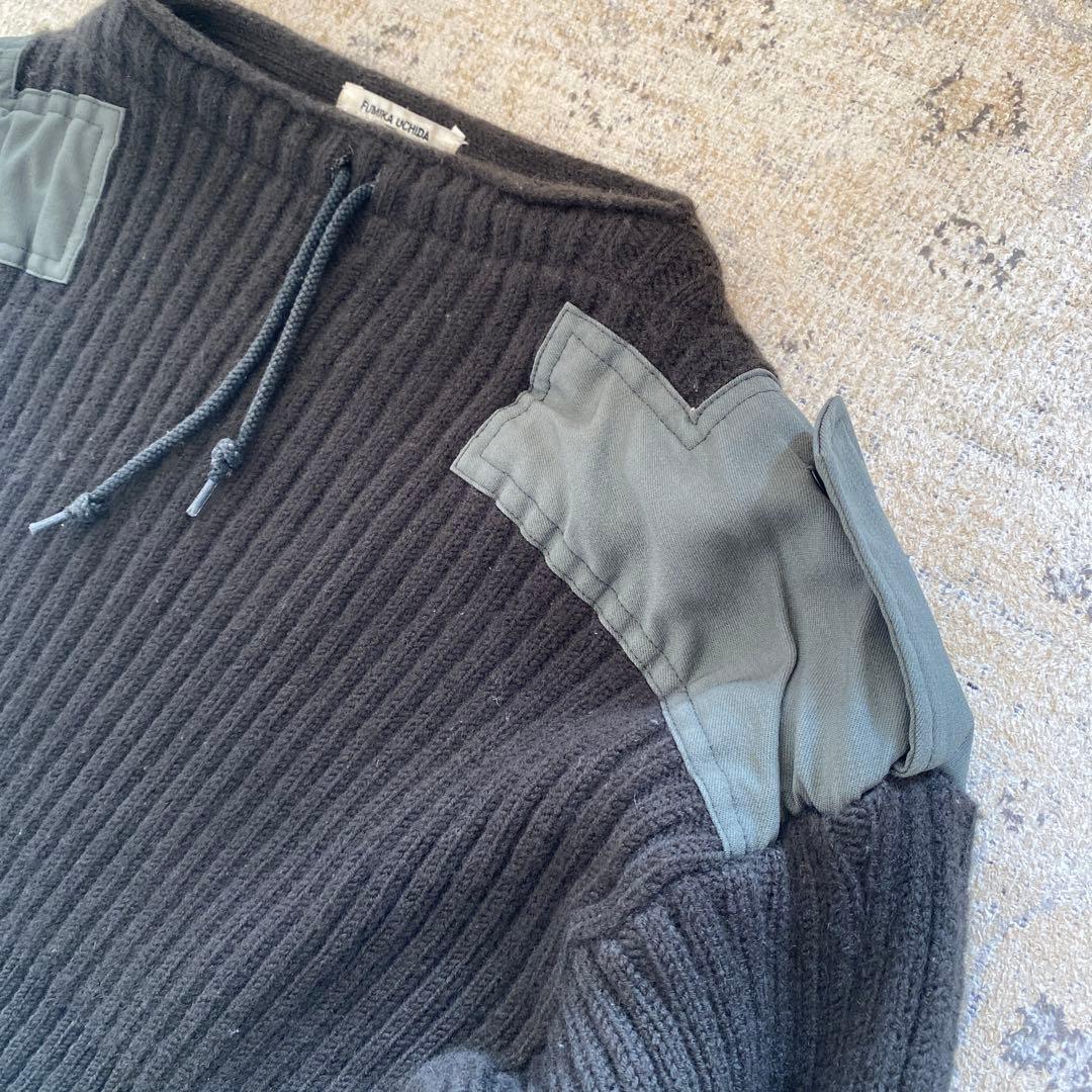 fumika_uchida フミカウチダ ボンバークロップドニット 36