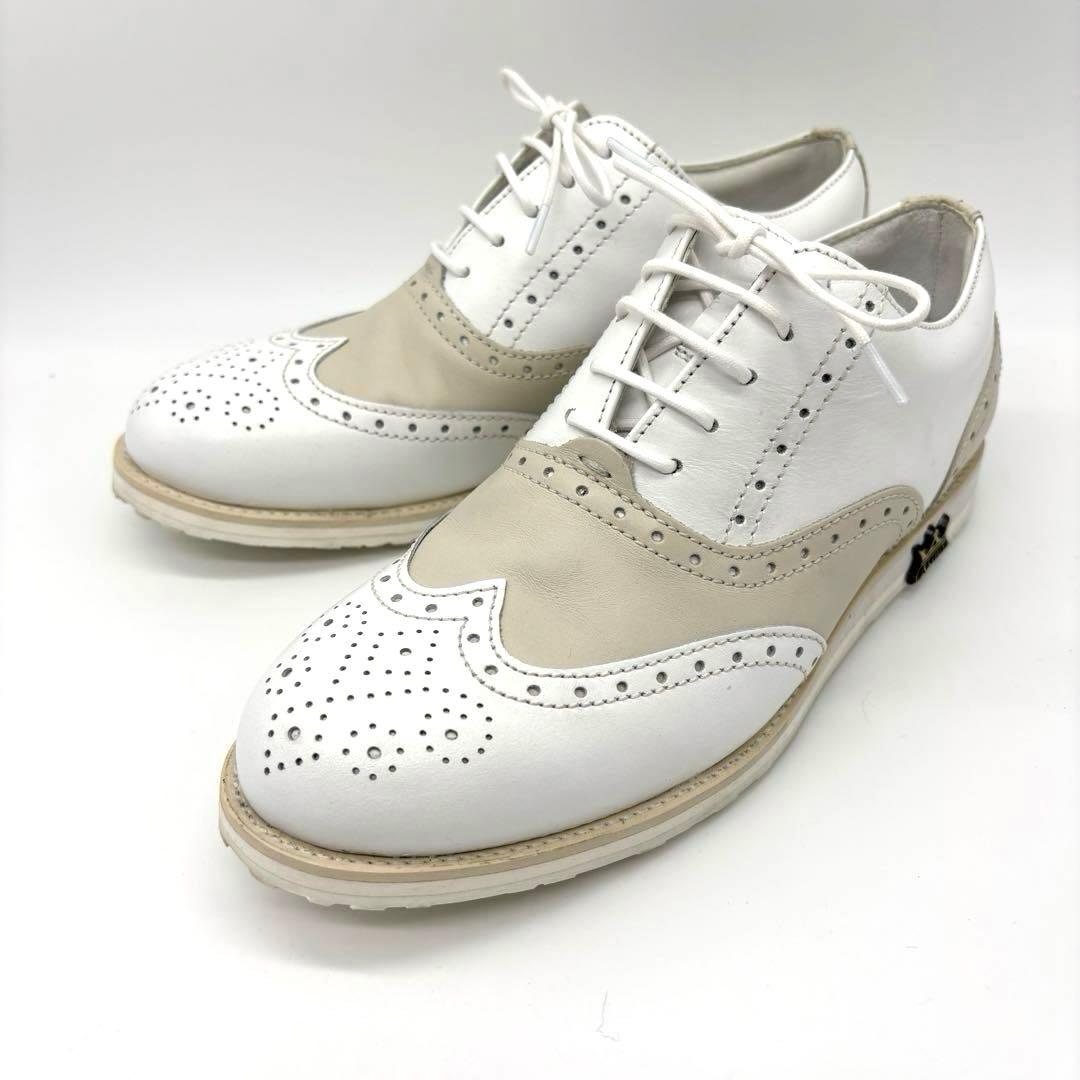 【極美品】LAMBDA ラムダ IMOLA イモラ スパイクレス ゴルフシューズ