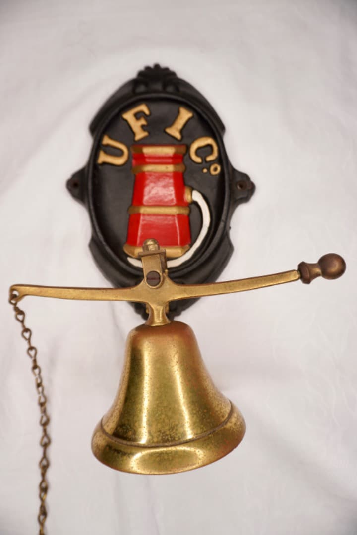 ビンテージ 鋳鉄&真鍮製 United Fireman Insurance Co