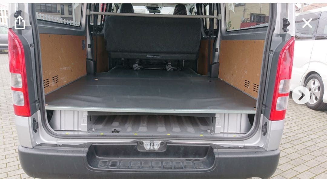 ハイエースバン　DX ジャストロー純正フレーム