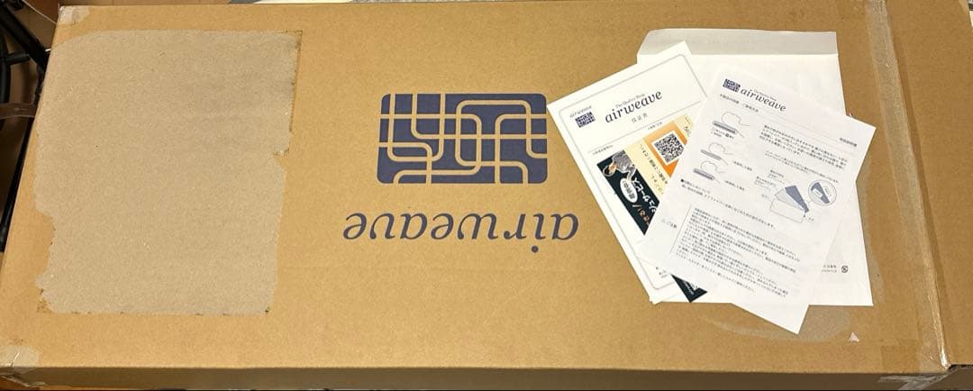 airweave エアウィーブ ピロースリム　みな実のまくら