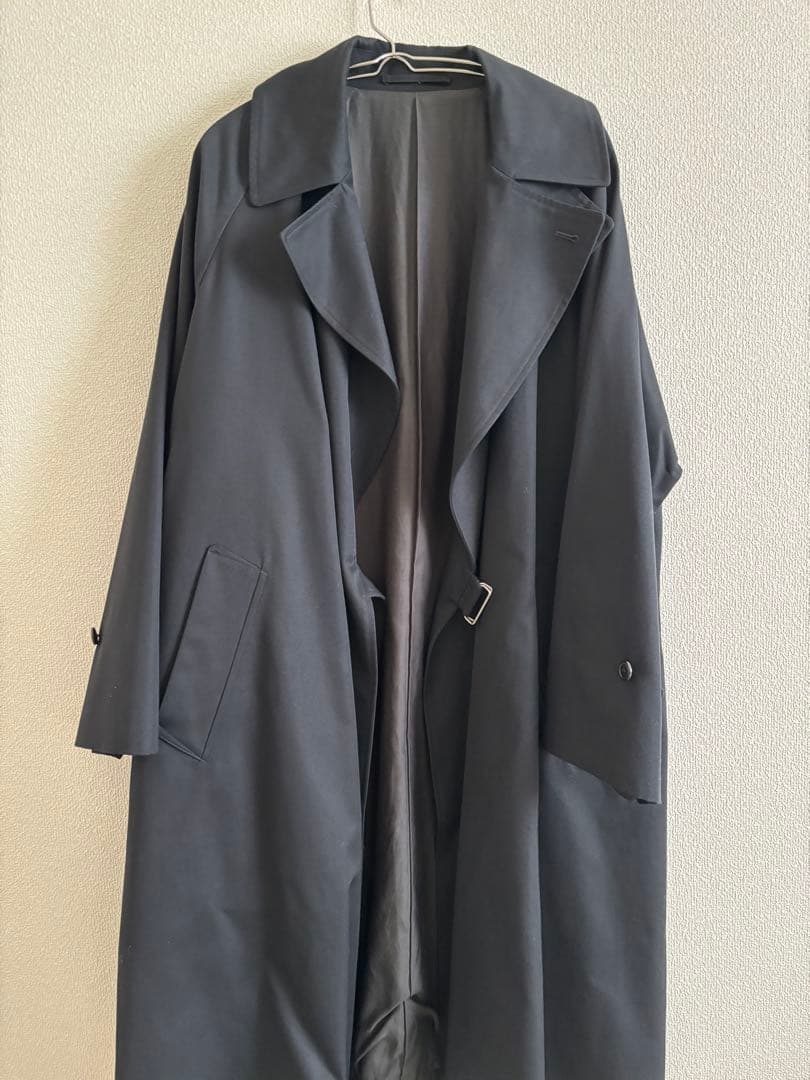 COMOLIコットンギャバタイロッケンコートサイズ1