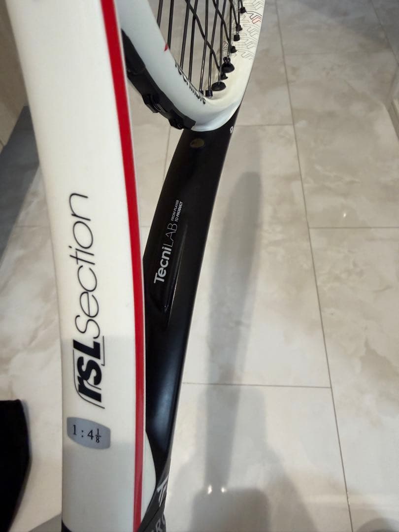 TF 硬式テニスラケット 黒/白/青