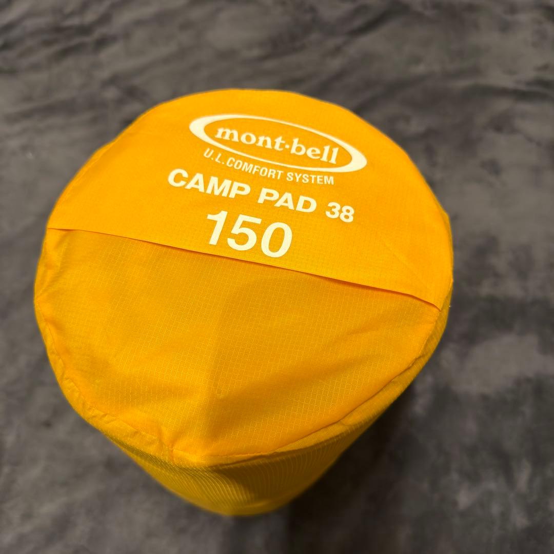 mont-bell モンベル CAMP PAD 38 スリーピングマット 150