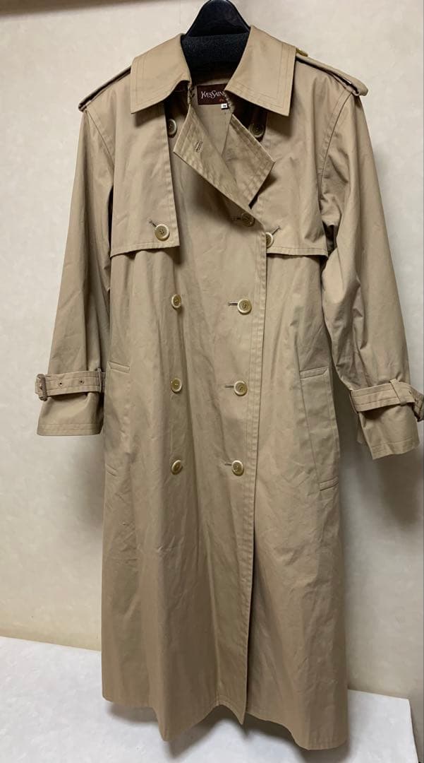 イブサンローラン ヴィンテージ トレンチコート