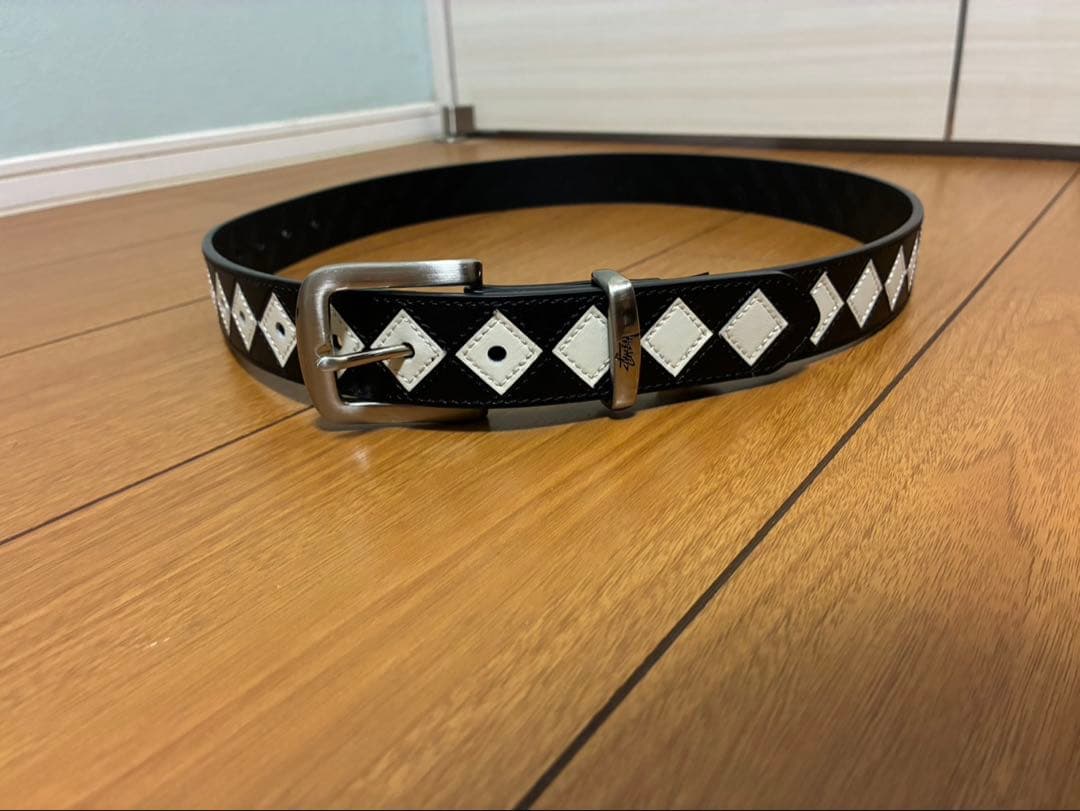STUSSY ステューシーARGYLE CHECK BELT ベルト