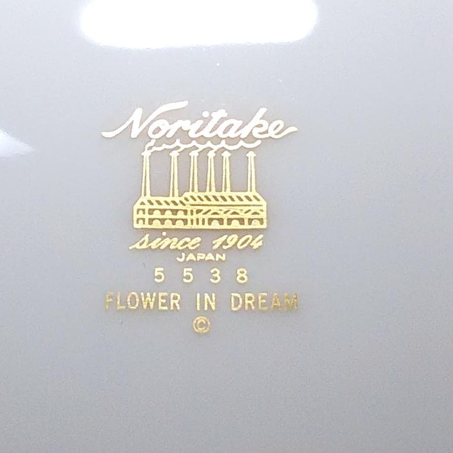 ノリタケ ダイヤモンドコレクション フラワーインドリーム ディナー皿 3枚