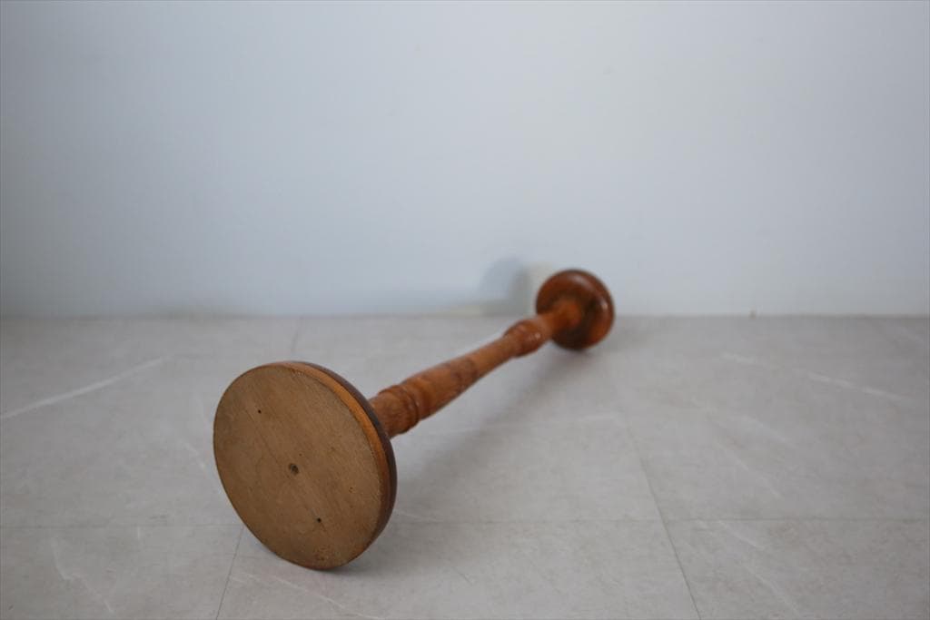 英国アンティーク木製スモーカーズスタンド/灰皿アシュトレイ/タバコ(92-201