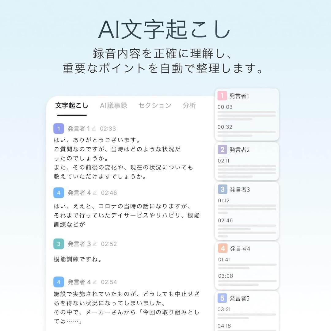 TALIX DingTalk A1 AIアシスタント ボイスレコーダー 翻訳