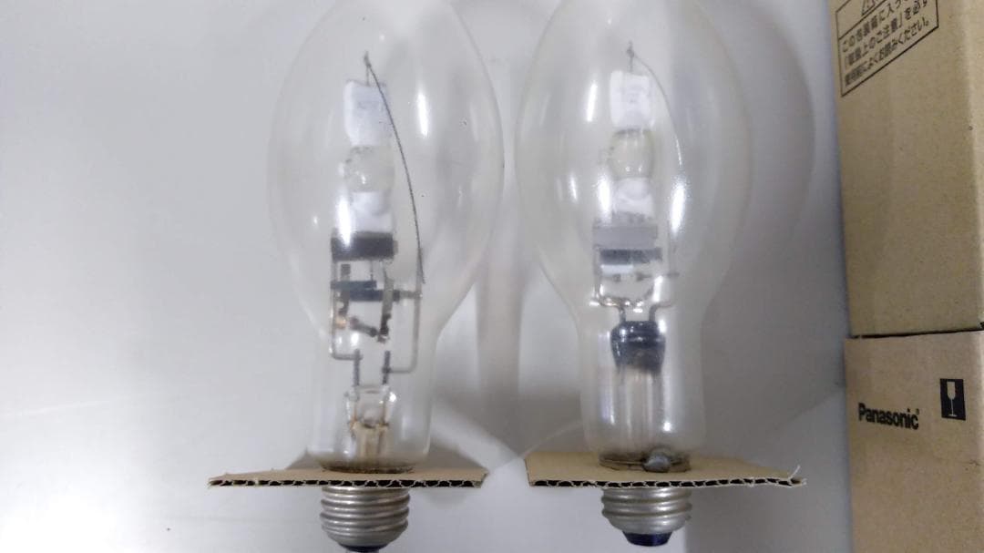 水銀灯　３本　新品、未使用　ナショナル　M100・L/BU 長期保管品