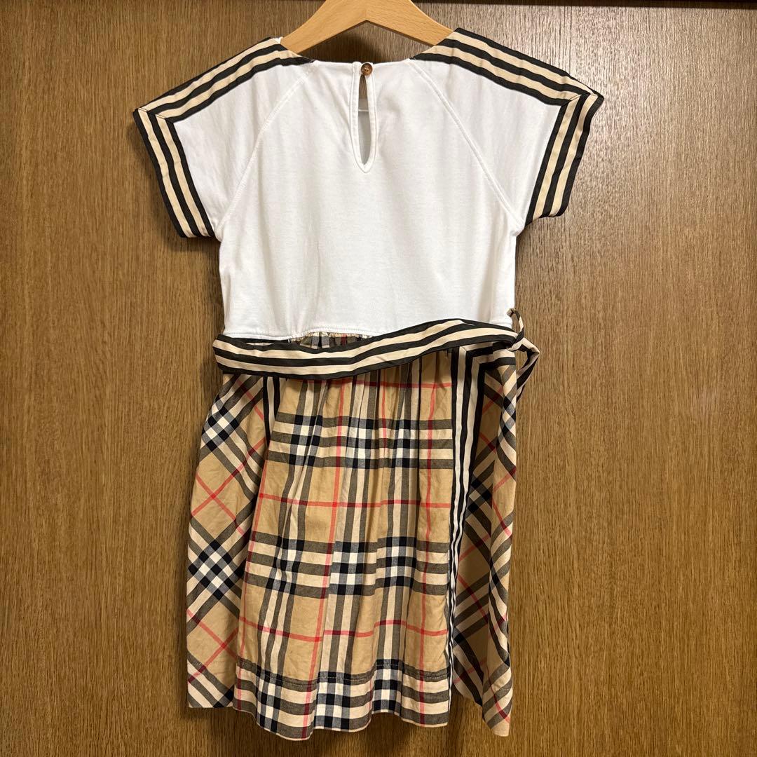 BURBERRY 半袖ワンピース チェック柄