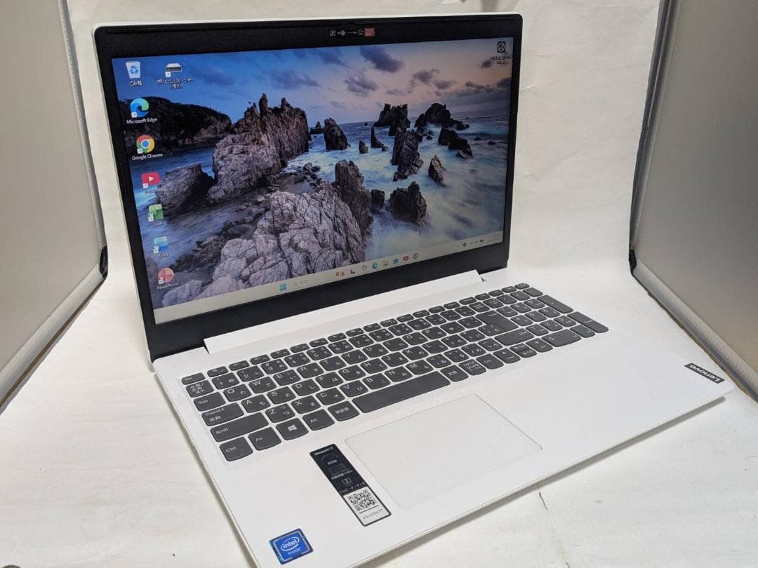 Lenovo ideapad　L3　美品白　SSD WIN11 Office