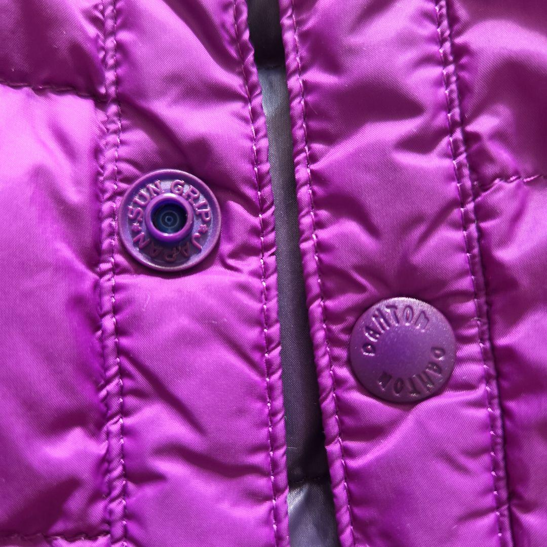 美品 DANTON ダントン ダウンジャケット パープル 36