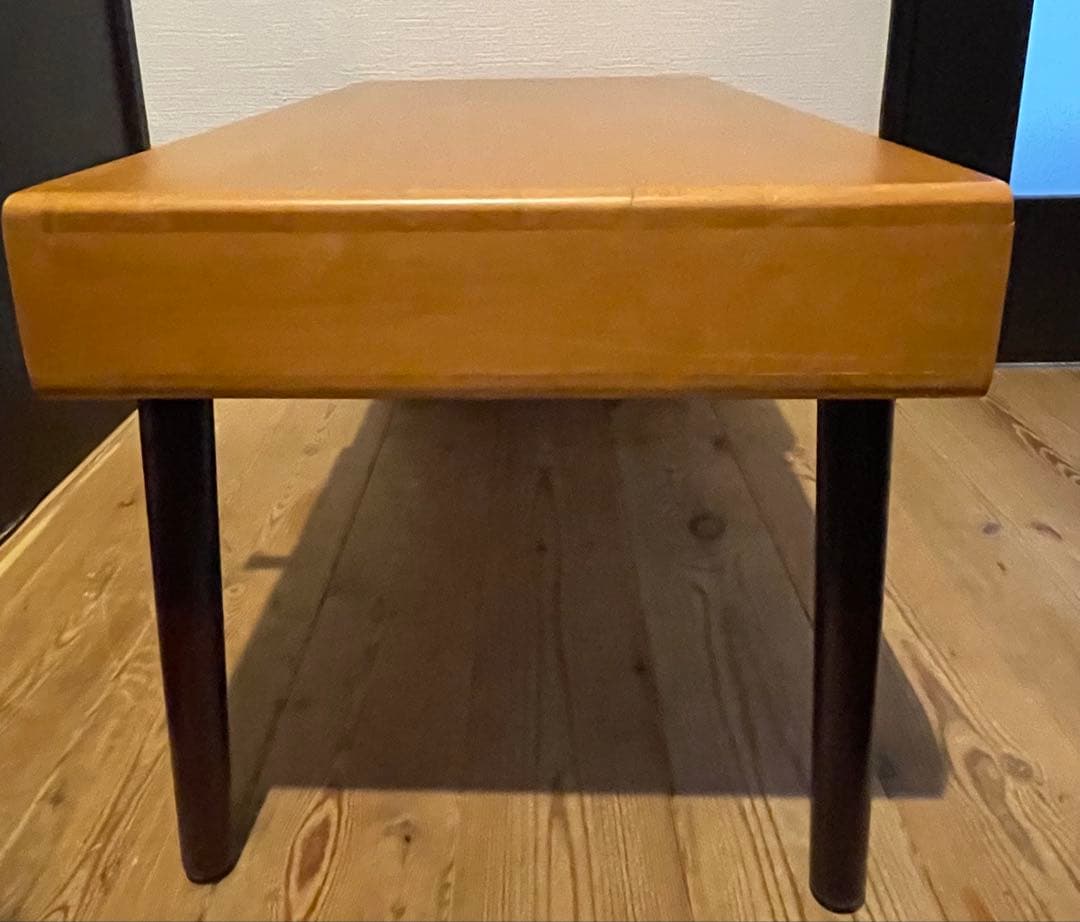 送料込　美品　天然木　弘益　センターテーブル　サイドテーブル　ローテーブル　北欧