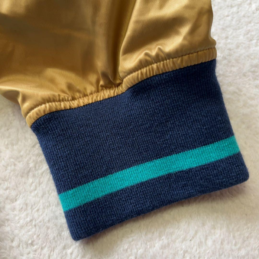 美品　パーリーゲイツ　リバーシブル　スニード　ゴールド　キャメル　フリース XL