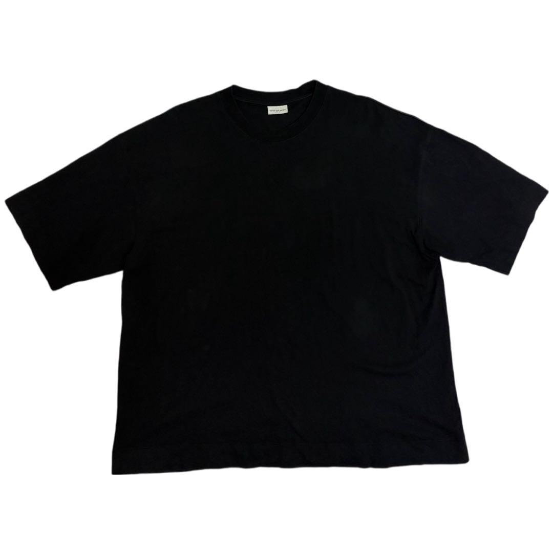 DRIES VAN NOTEN トルコ製 OVER SIZEカットソー ブラック