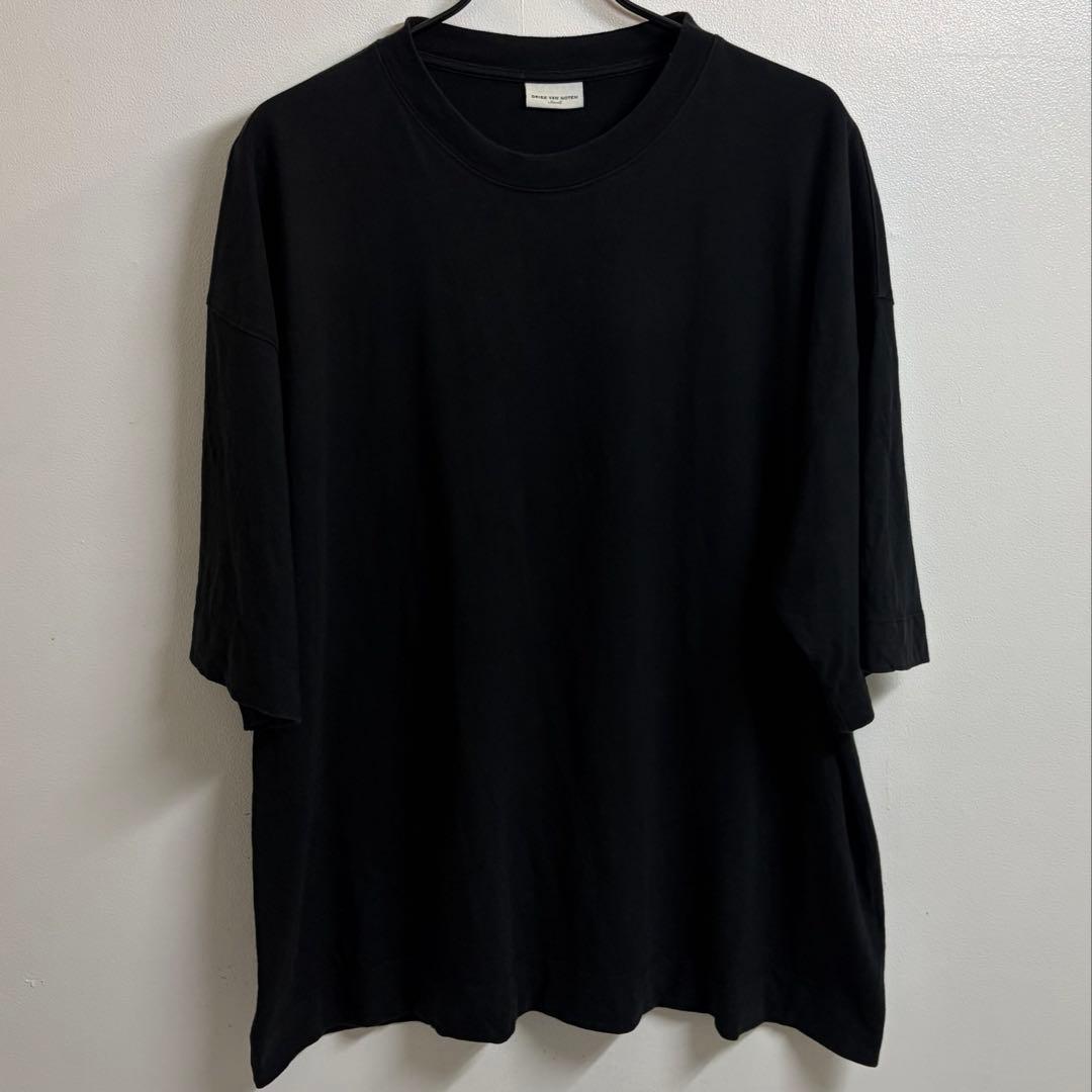 DRIES VAN NOTEN トルコ製 OVER SIZEカットソー ブラック