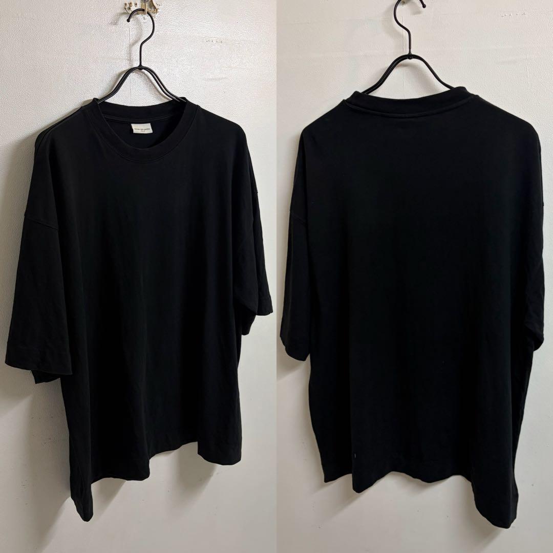 DRIES VAN NOTEN トルコ製 OVER SIZEカットソー ブラック