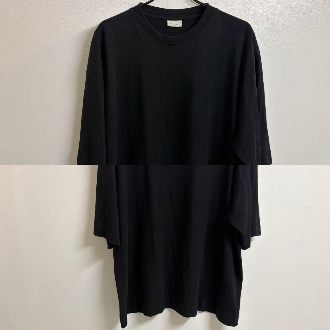 DRIES VAN NOTEN トルコ製 OVER SIZEカットソー ブラック