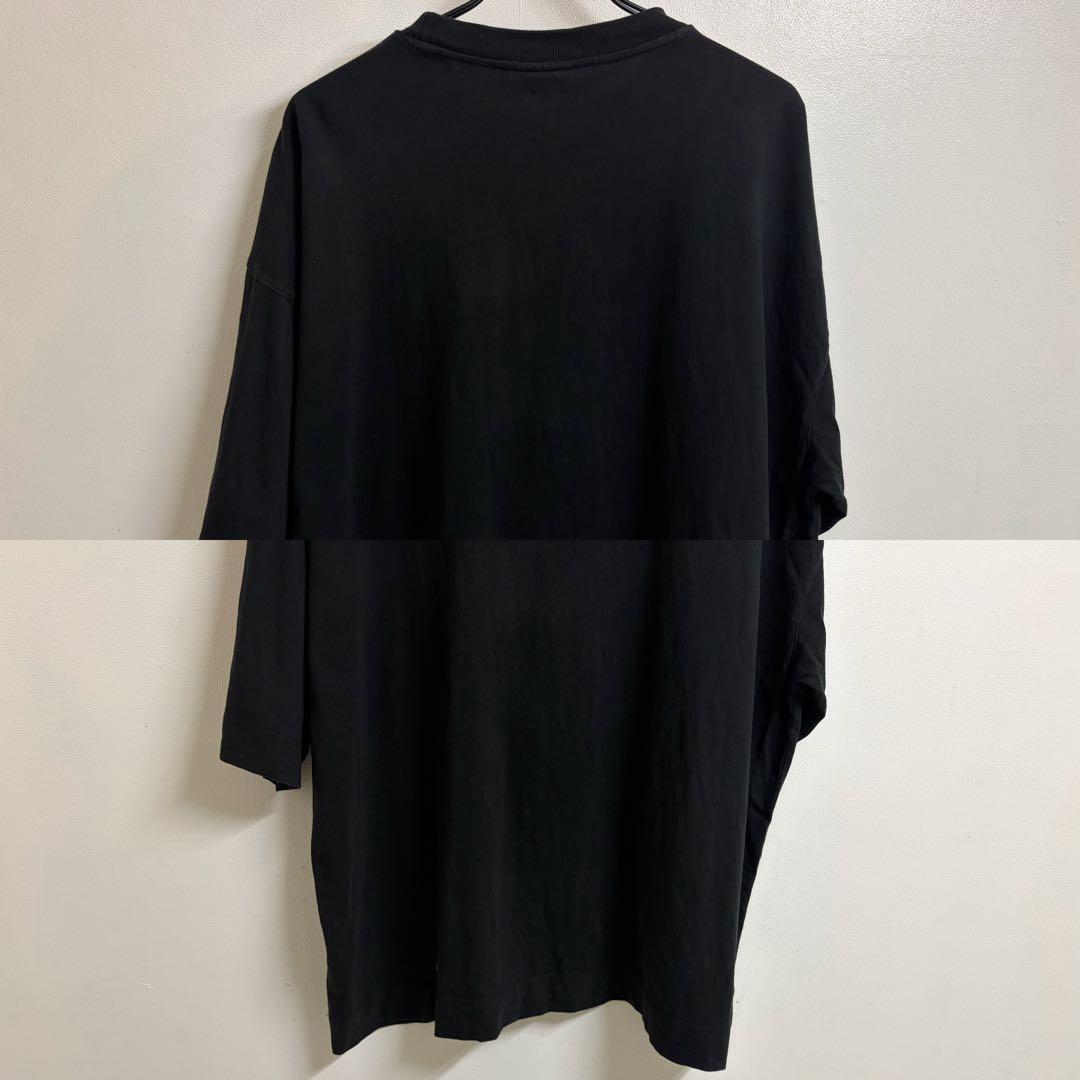 DRIES VAN NOTEN トルコ製 OVER SIZEカットソー ブラック