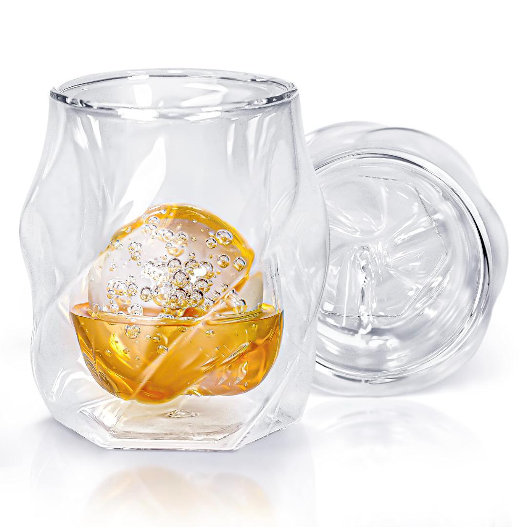 ウイスキー ダブルウォール 結露が少ない ロックグラス グラス