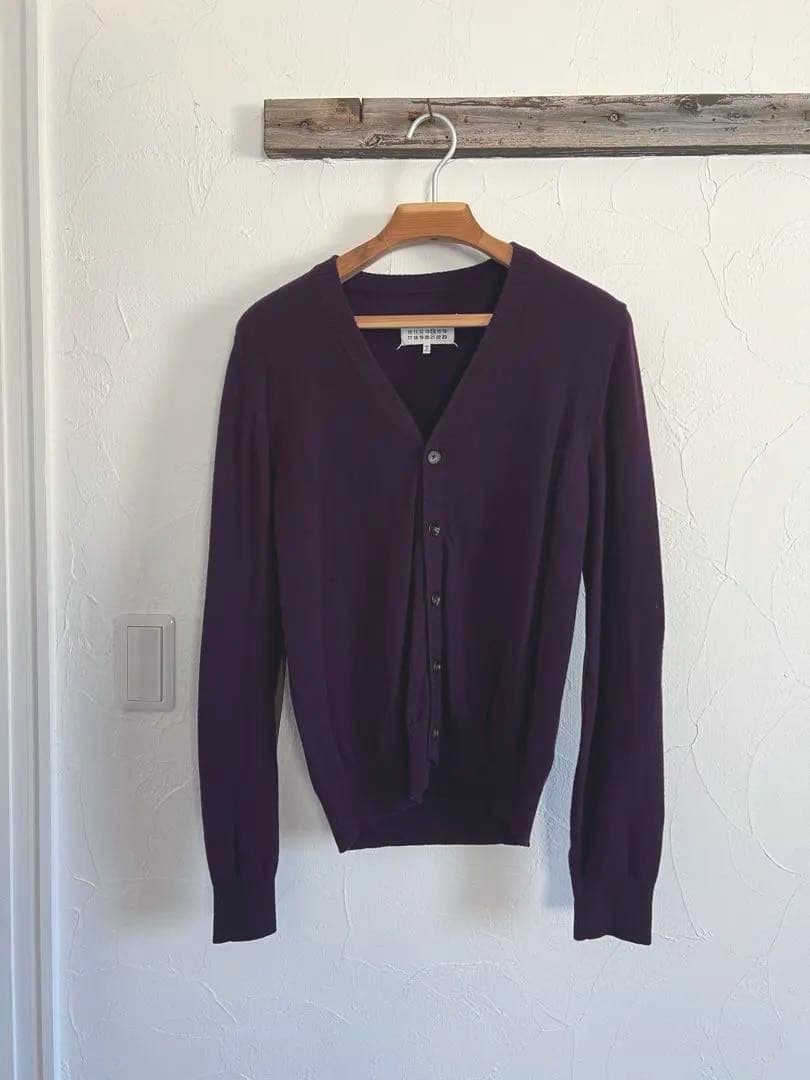 Maison Margielaエルボーパッチ ガーディガン