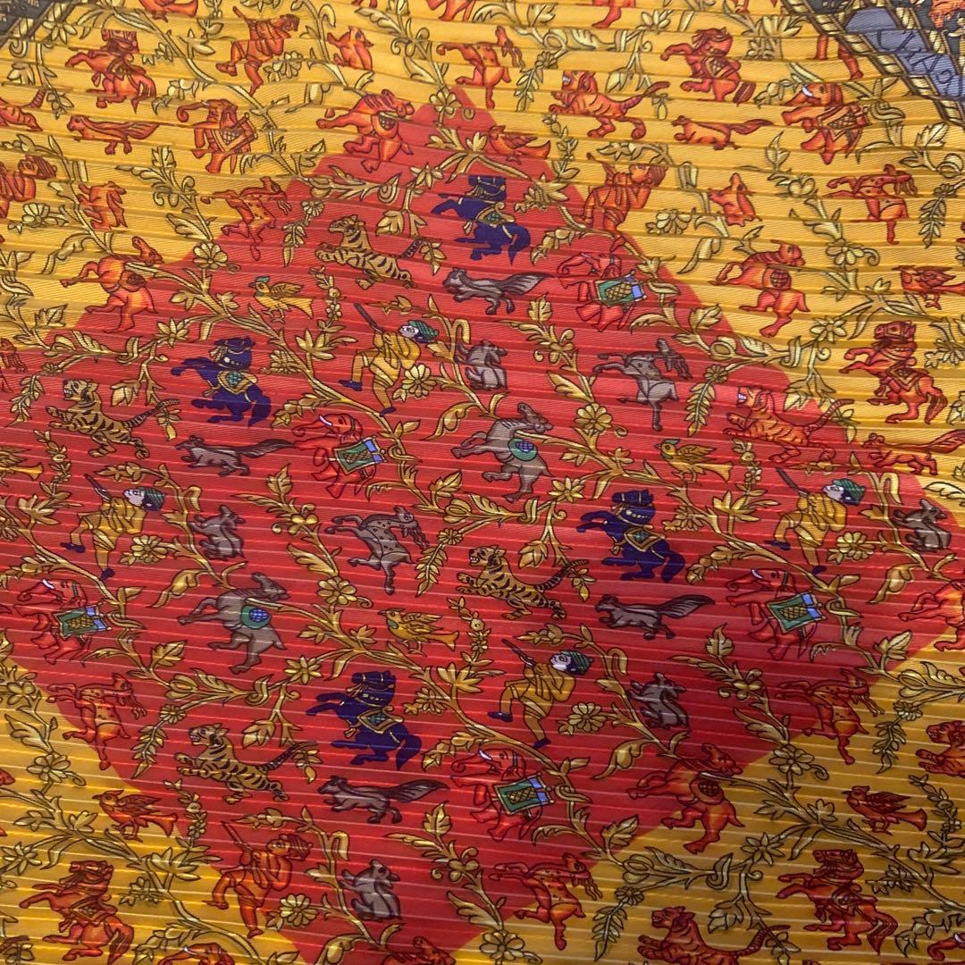 ⭐️エルメスプリーツスカーフ美品❗️⭐️