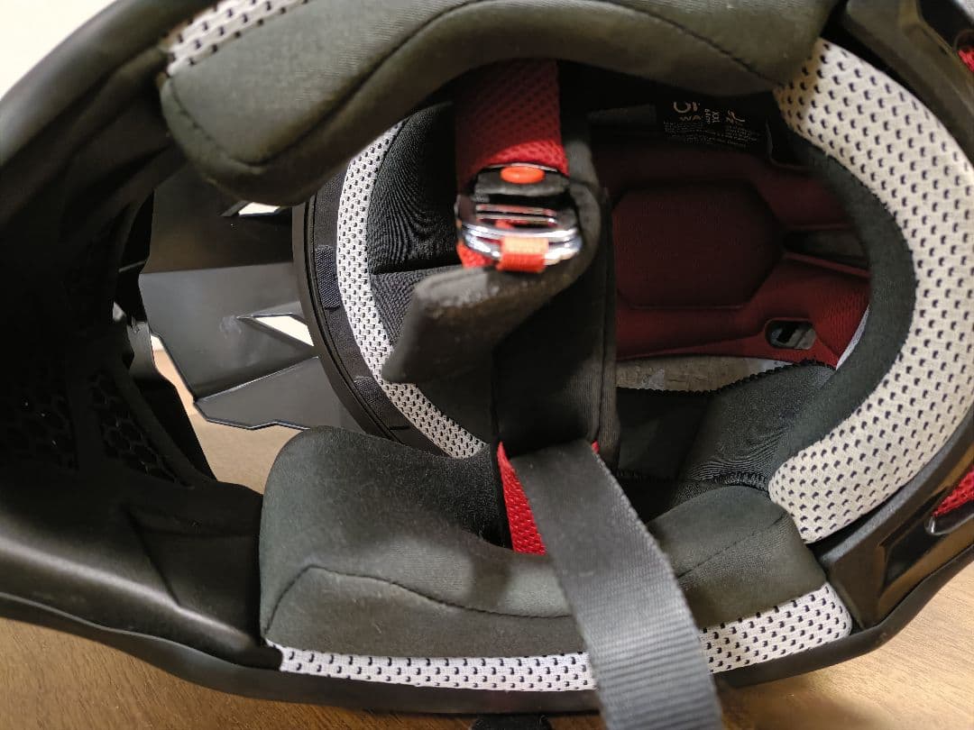 ONEAL フルフェイスヘルメット 赤黒白