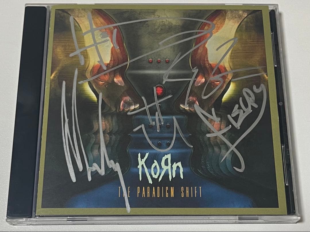 Korn The Paradigm Shift サイン入り