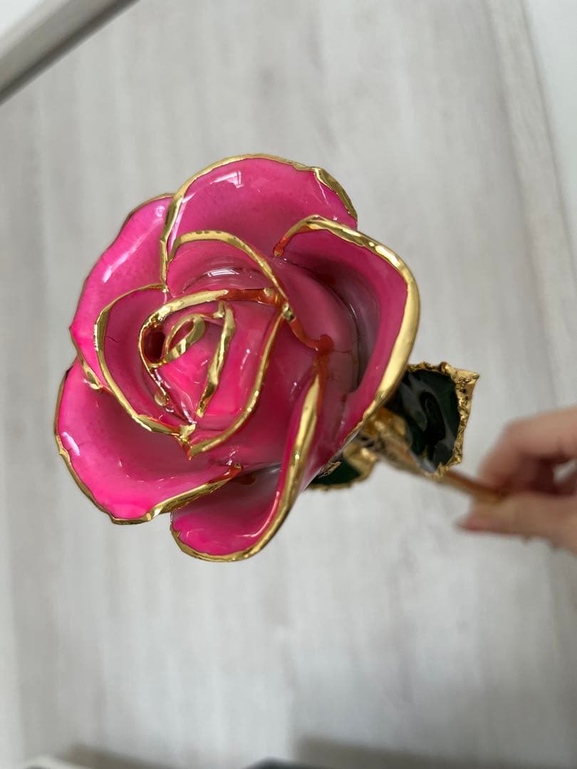 【未使用】24K ピンクローズ Gold Prestige