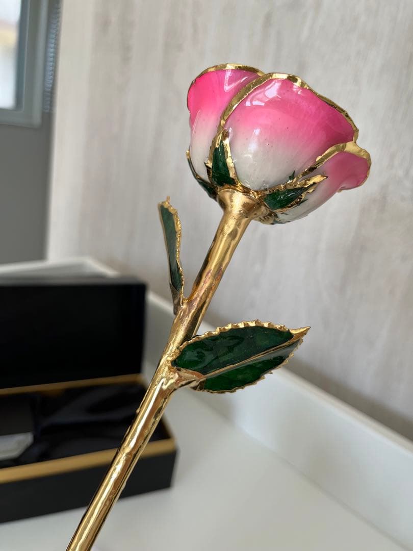 【未使用】24K ピンクローズ Gold Prestige