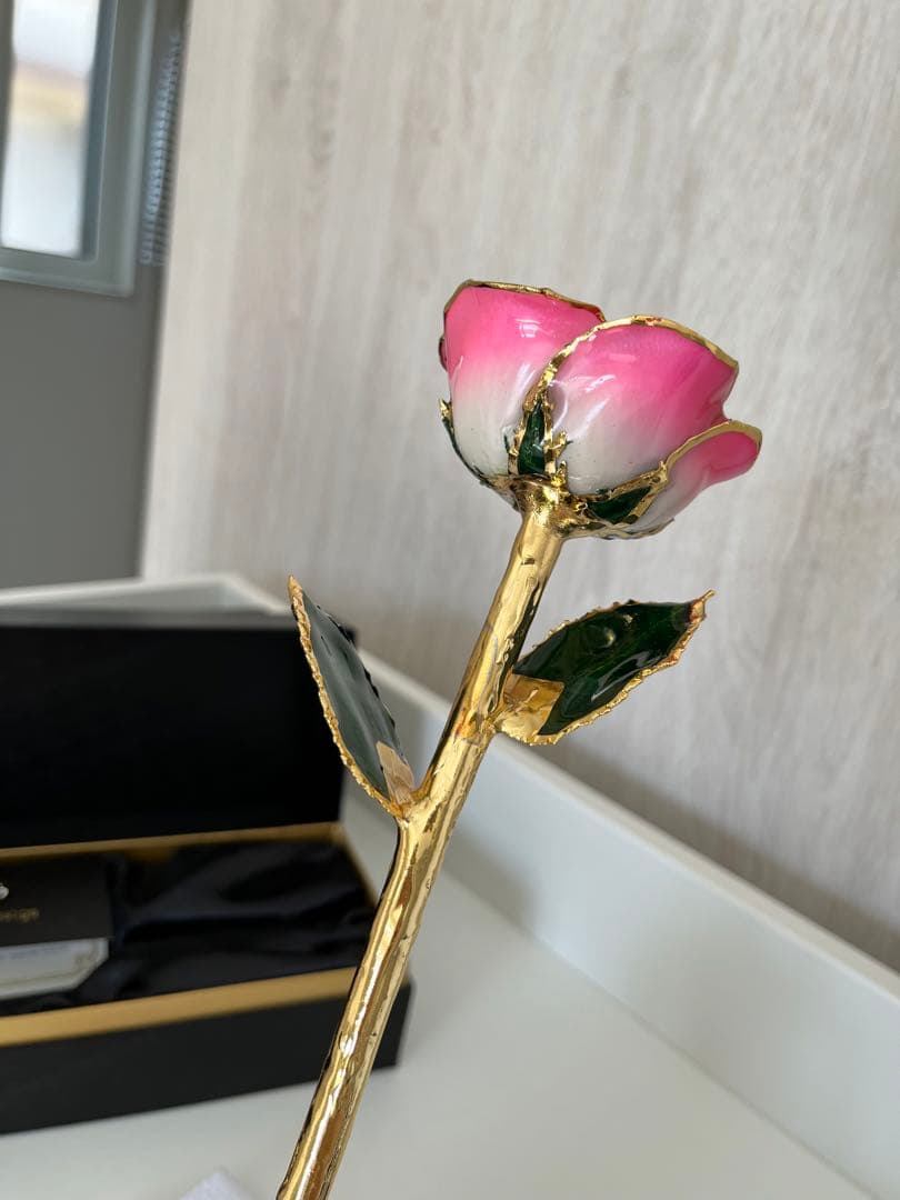 【未使用】24K ピンクローズ Gold Prestige