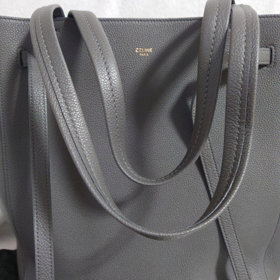 セリーヌ CELINEトートバッグレディースカバファントム　スモール　グレー