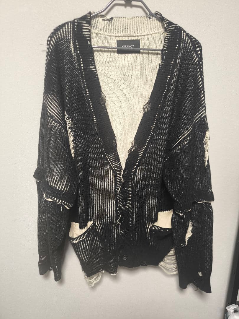 トップス GRANCY DestructionDesign BigCardigan