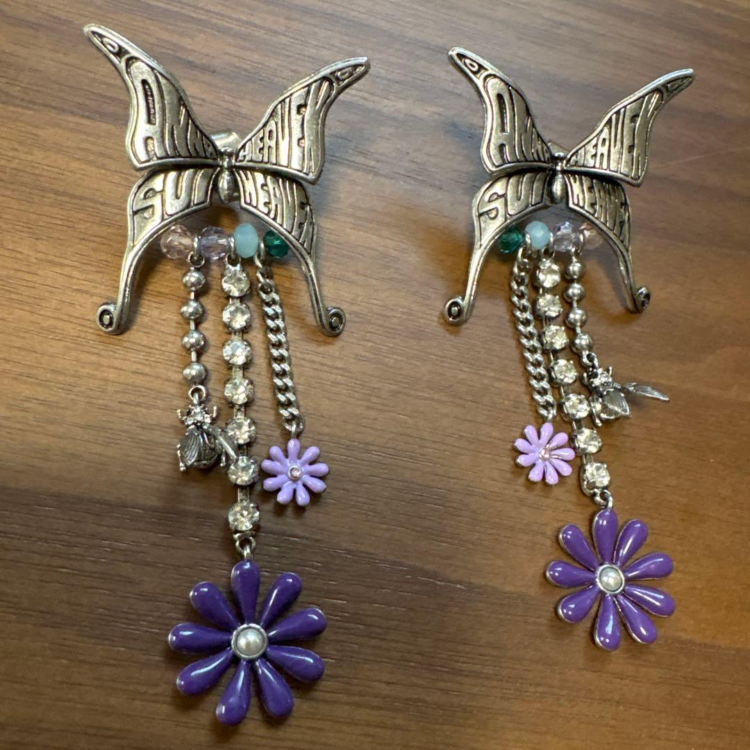 Heaven by Marc JACOBS×ANNA SUI蝶々のピアス