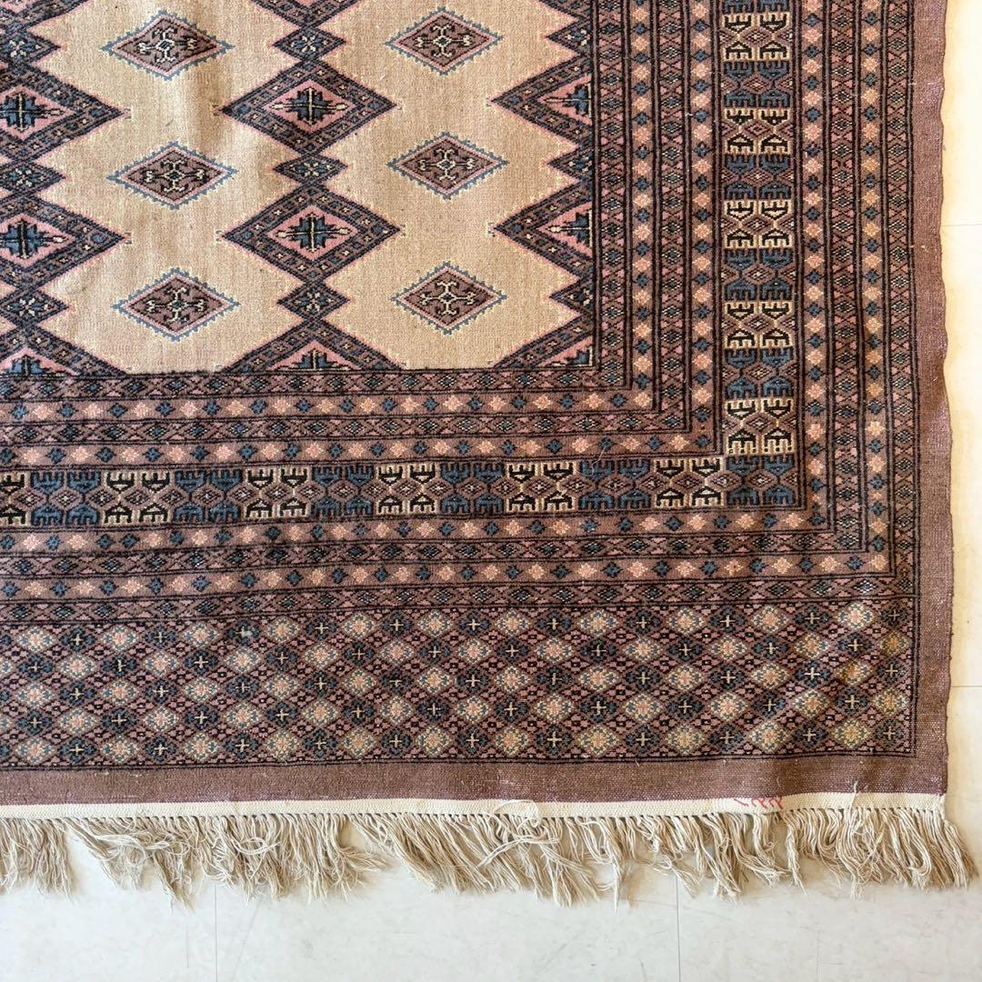 パキスタン　ヴィンテージ　絨毯　ラグ　カーペット　320×215