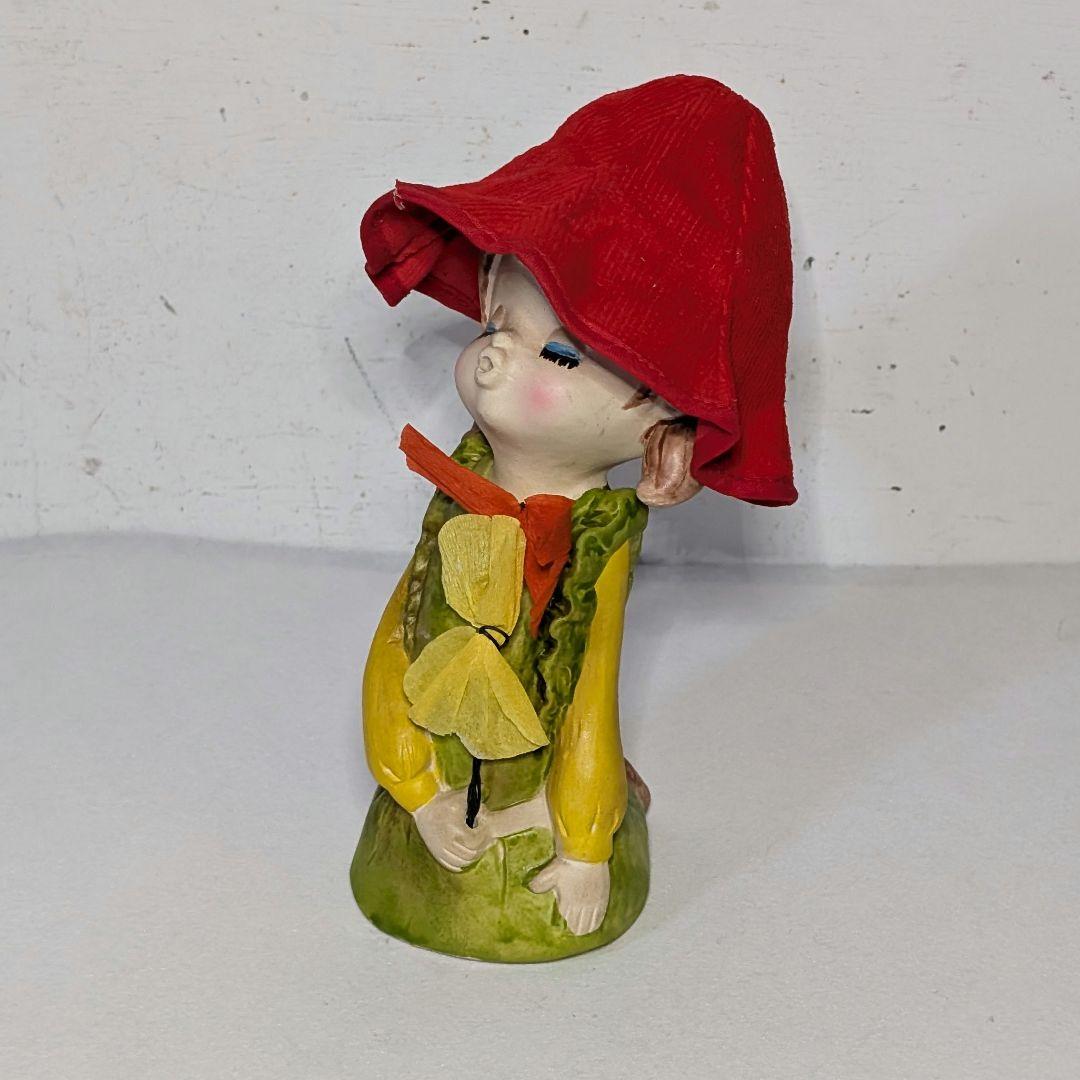 レトロ モンアミ風 陶器製のポーズ人形