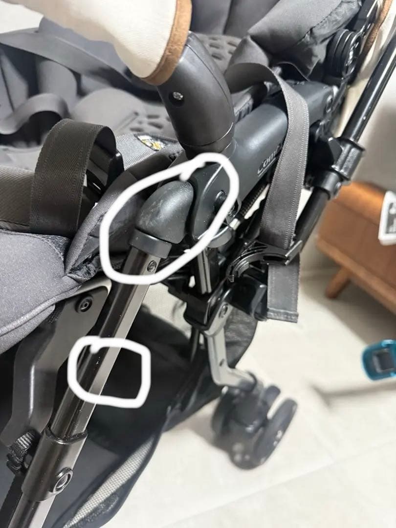 Combi ベビーカー　スゴカルα エッグショック