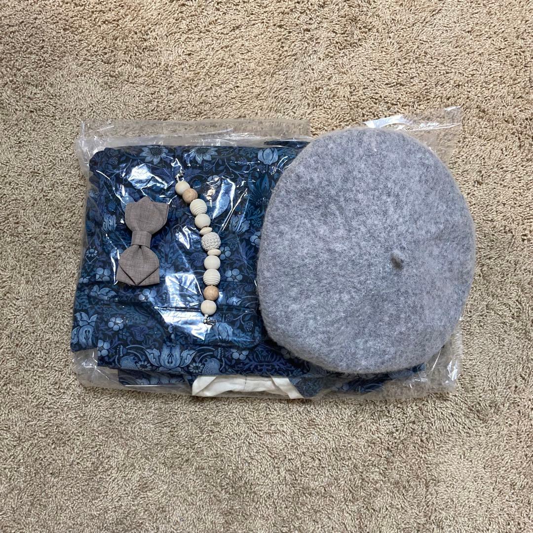 七五三 5歳 男の子 110 ウィリアムモリス ストロベリーシーフ 難あり