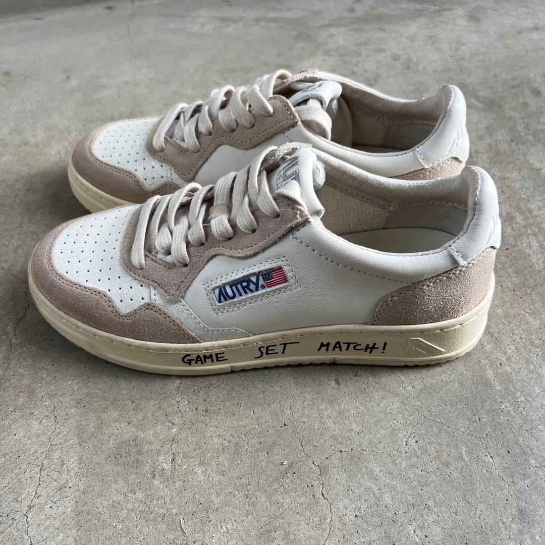 超美品　24 AUTRY オートリー　スニーカー GAME SET ロゴ