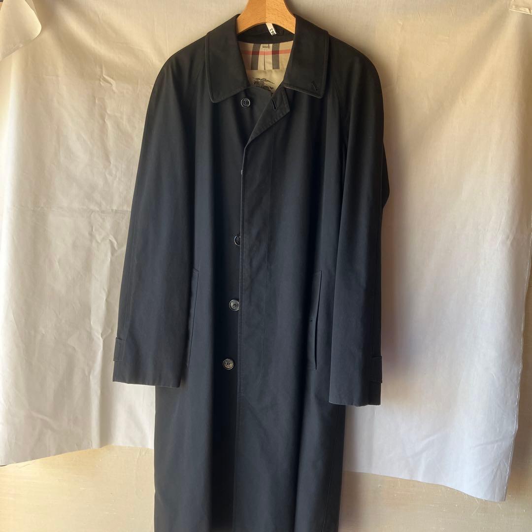 BURBERRY、イングランド製、ステンカラー・コート、サイズ:UK46